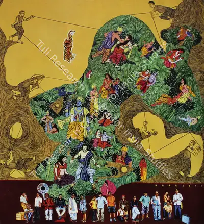 Nabanita Guha (Artist), The Vulnerable, 2012, Painting