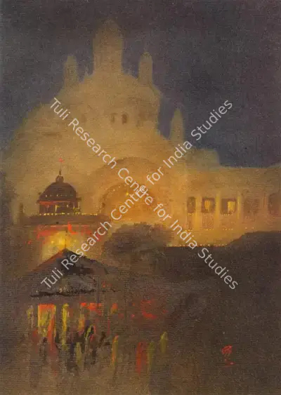 Tagore, Gaganendranath (Artist). The Illumination Of The Shadow, n.d. | Painting, Bon.Dub/12.10.09, 2009 · Bonhams