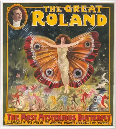 Roland (Magician), The Great Roland, Magic Publicity Art & Memorabilia