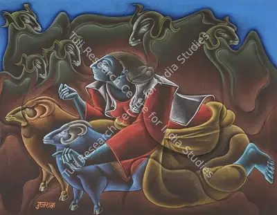 Gujral, Satish (Artist). Untitled, 2004 | Painting, So.Lon/24.10.23, 2023 · Sotheby's