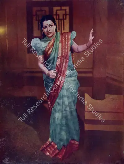 Unknown (Artist), Unknown (Artist), Veena | Oleograph, April 1944, Oleograph