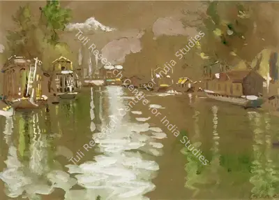 N.S. Bendre (Artist), Kashmir, 1939, Painting