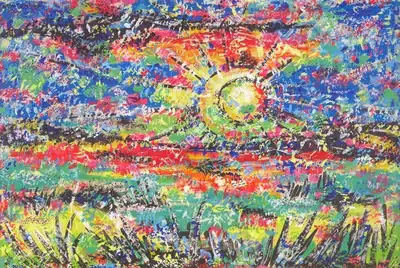 F.N. Souza (Artist), Untitled, 1948, Painting