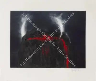 Anish Kapoor (Artist), From a Dark House in Delhi, 2021, Graphic Art