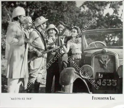Kishore Sahu (Producer), Nadiya Ke Par, 1948, Lobby Card