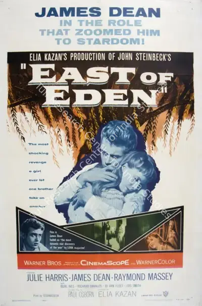 Elia Kazan (Producer), East of Eden, 1955, Poster