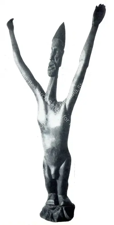 S.L. Parasher (Artist), Darvesh, Sculpture