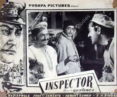 A.A. Nadiadwala (Producer), Inspector, 1956, Lobby Card