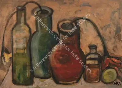 K.H. Ara (Artist), Still Life, 1967, Painting