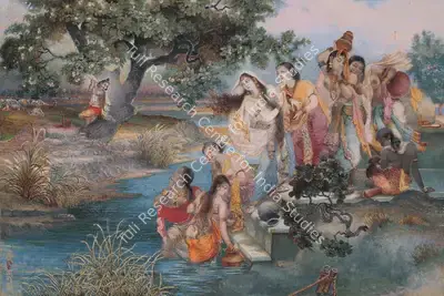 Radha Bagchi (Artist), Radha Purva Rag, 1962, Painting