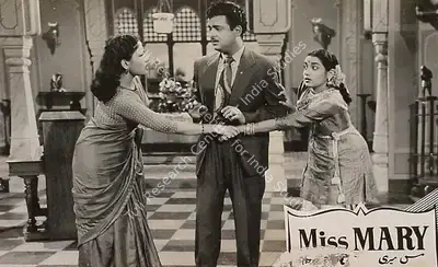 T. Muthuswamy (Cinematographer), Miss Mary, 1957, Lobby Card