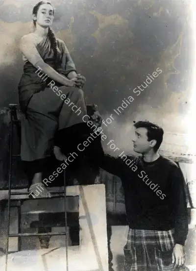 K.H. Kapadia (Cinematographer), Baarish, 1957, Photographic Still