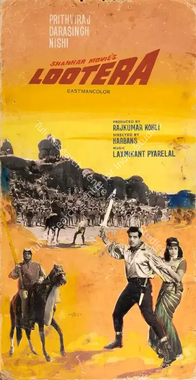 Raj Kumar Kohli (Producer), Lootera, 1965, Showcard
