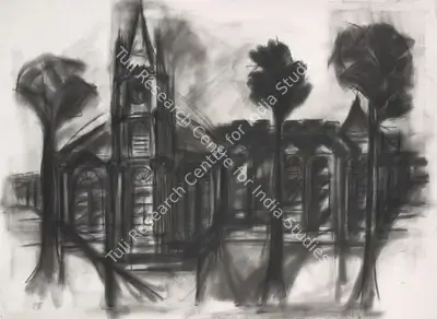 Akkitham Narayanan (Artist), School Days Revisited, 2012, Painting