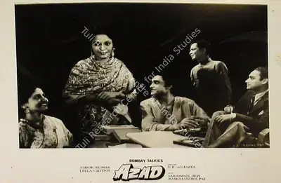 Himanshu Rai (Producer), Azad, 1940, Lobby Card