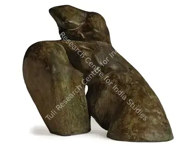 S. Roy Chowdhury (Artist), Untitled (Torso), Sculpture