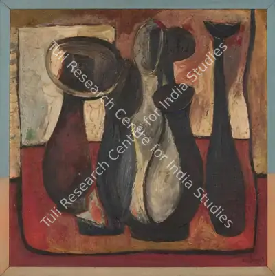 S.K. Bakre (Artist), Untitled, 1963, Painting