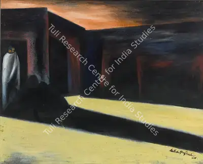 Satish Gujral (Artist), Untitled (Man), 1960, Painting