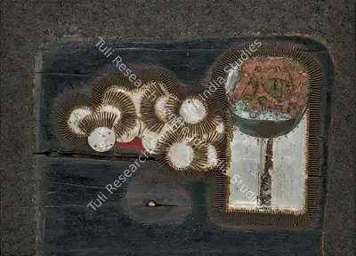 Sagara, Piraji (Artist). Untitled, n.d. | Painting, Pu.Mum/27.03.25, 2025 · Pundole