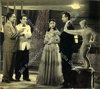 Manmohan Desai (Producer), Bedard Zamana Kya Jane, 1959, Photographic Still