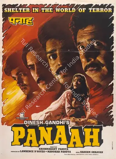 lawrence d (Producer), Panaah, 1992, Full Sheet Poster