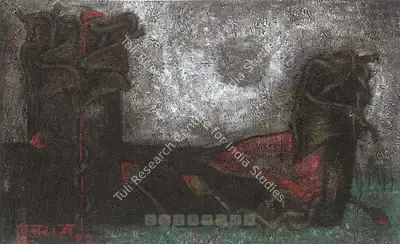 Satish Gujral (Artist), Untitled, 1992, Painting
