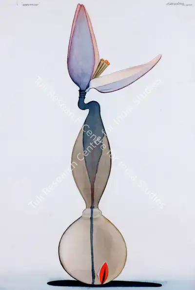 Surendran Nair (Artist), Ghrutachi, 2005, Painting