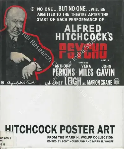 Tony Nourmand (Editor), Hitchcock Poster Art, 1999, Edited Book