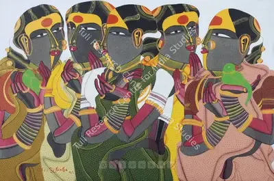 Thota Vaikuntam (Artist), Untitled, 2011, Painting