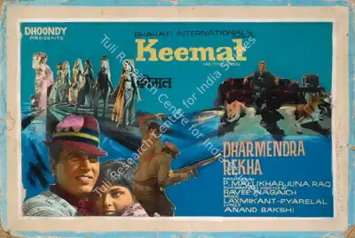 P.Mallikharjuna Rao (Producer), Keemat, 1973, Showcard