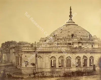 Felice Beato (Photographer), The Shah Nujeef, Lucknow, 1858, Antiquarian Photograph