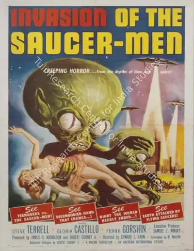 Robert J. Gurney, Jr. (Producer), Invasion of the Saucer-Men, 1957, Poster