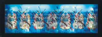 Sheba Chhachhi (Artist), Winged Pilgrims (Robes) # 1, 2006, Sculpture