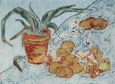 Gieve Patel (Artist), Still Life, Painting