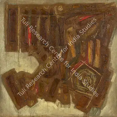 Biren De (Artist), Untitled, 1950, Painting