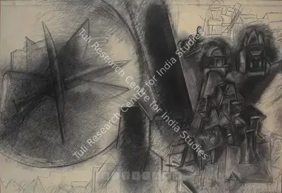 G.M. Sheikh (Artist), Untitled, 1993, Painting