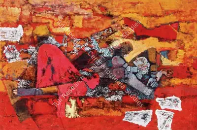 A.P. Santhanaraj (Artist), Untitled, 2006, Painting