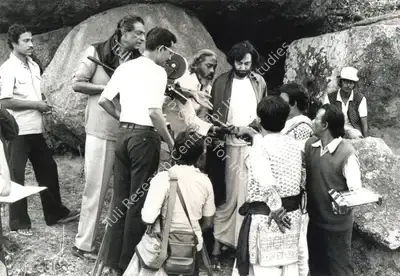 Nemai Ghosh (Still Photographer), Hirak Rajar Deshe, 1980, Working Still