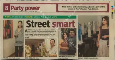 Street Smart, 2008, Newspaper Clipping