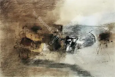 Laxman Shreshtha (Artist), Untitled, 1996, Painting
