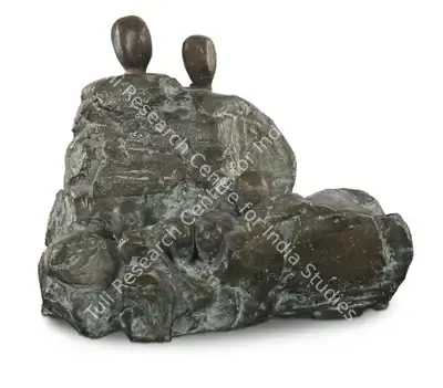 Prodosh Dasgupta (Artist), Untitled (Family), 1973, Sculpture