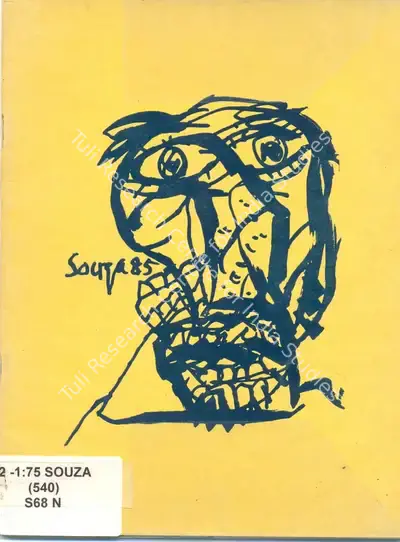 F.N. Souza (Author), New Poems 1985, 1985, Authored Book