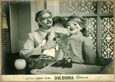 Dwarka Khosla (Director), Dilruba, 1950, Lobby Card