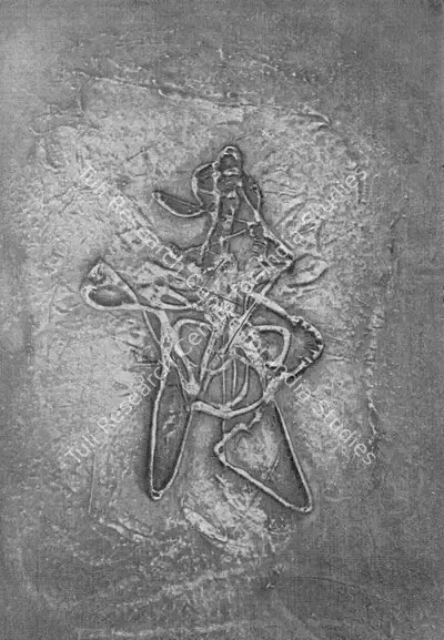 Kanwal Krishna (Artist), Hovering Spirit, Graphic Art
