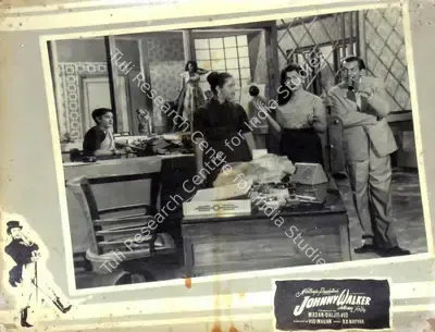 T.R. Joshi (Cinematographer), Johnny Walker, 1957, Lobby Card