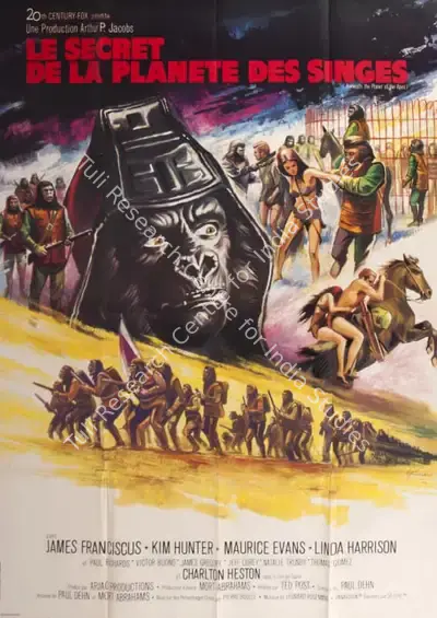 Arthur P. Jacobs (Producer), Beneath the Planet of the Apes, 1970, Poster