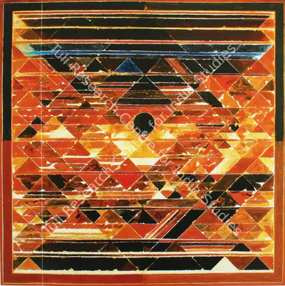 Raza, S.H. (Artist). Bhoomi, n.d. | Painting, Sa.Onl/08.12.05