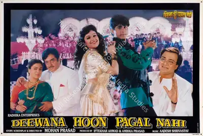 Iftekhar Ahmad (Producer), Deewana Hoon Pagal Nahi, 1998, Lobby Card