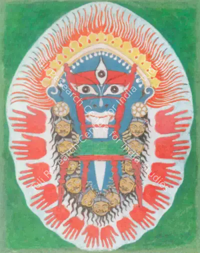 P.T. Reddy (Artist), Chairs Of Power, 1974, Painting
