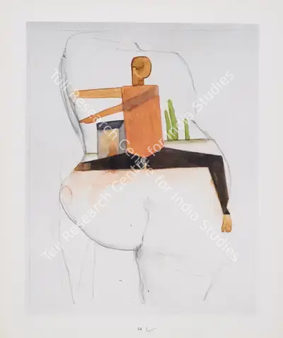Atul Dodiya (Artist), Rider, 2000, Painting